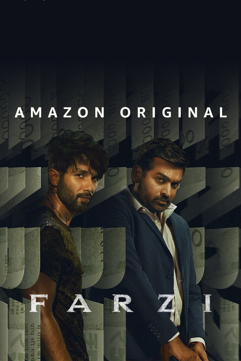 Danushikka's tweet photo. @VijaySethuOffl @shahidkapoor  
#Farzi has been my recent favorite 💕
#FarziOnPrime #farzireview 

We need more actors to join this series trend which is more elaborate and gives plenty of opportunities for a good, lengthy script.

@JiivaOfficial's voice so aptly suits Shahid https://t.co/gucVI7EuNQ