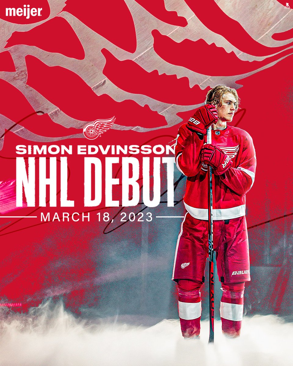 DetroitRedWings's tweet photo. A day to remember!

Congrats, Simon. 🙌 https://t.co/QgvWDY97tI