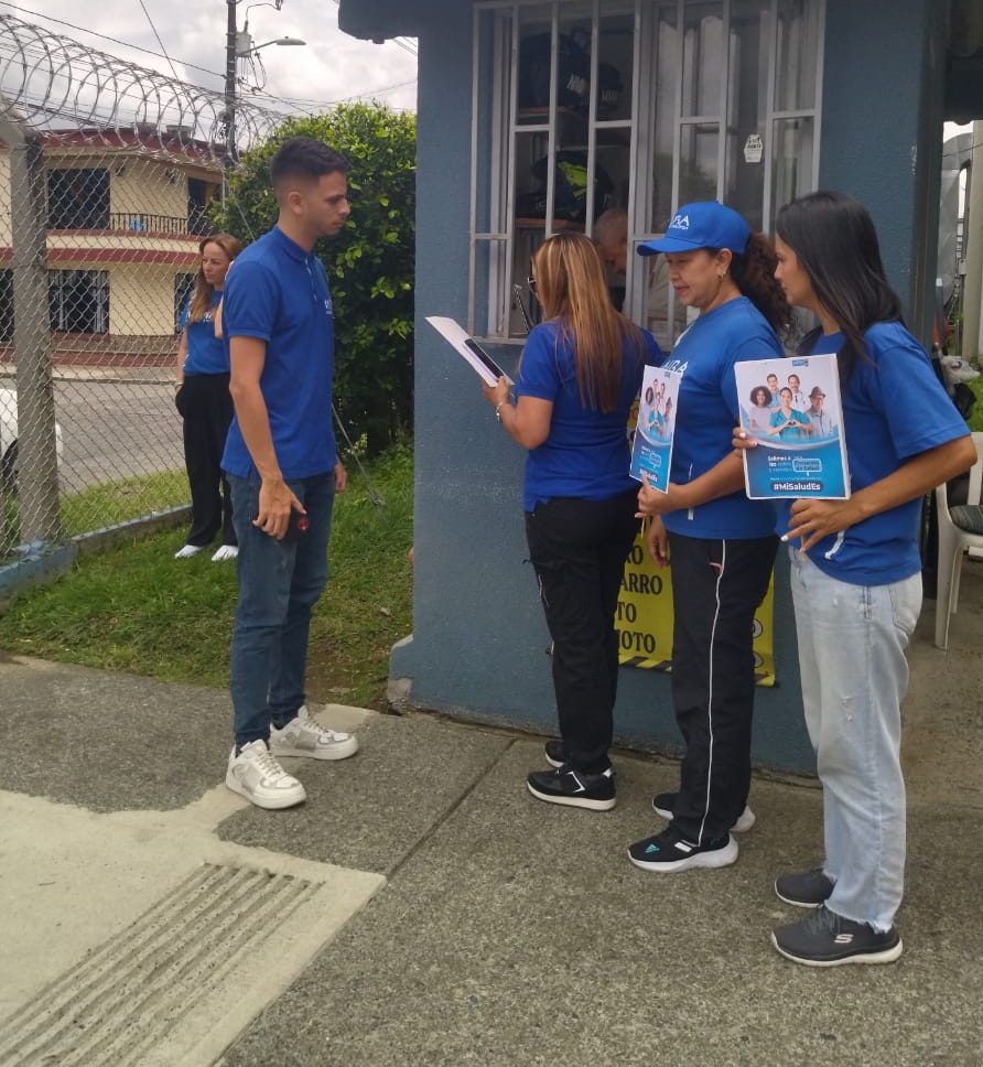 PilarGarcia_01's tweet photo. Usuarios de las instituciones prestadoras del servicio de salud nos dan su opinión a través de la encuesta de percepción sobre el proyecto de #ReformaALaSalud 

#MiSaludEs #Conocer, #Construir y #Proponer para lograr beneficios  y  bienestar en los #Colombianos.

@PartidoMIRA https://t.co/cxS2Pxsu2d