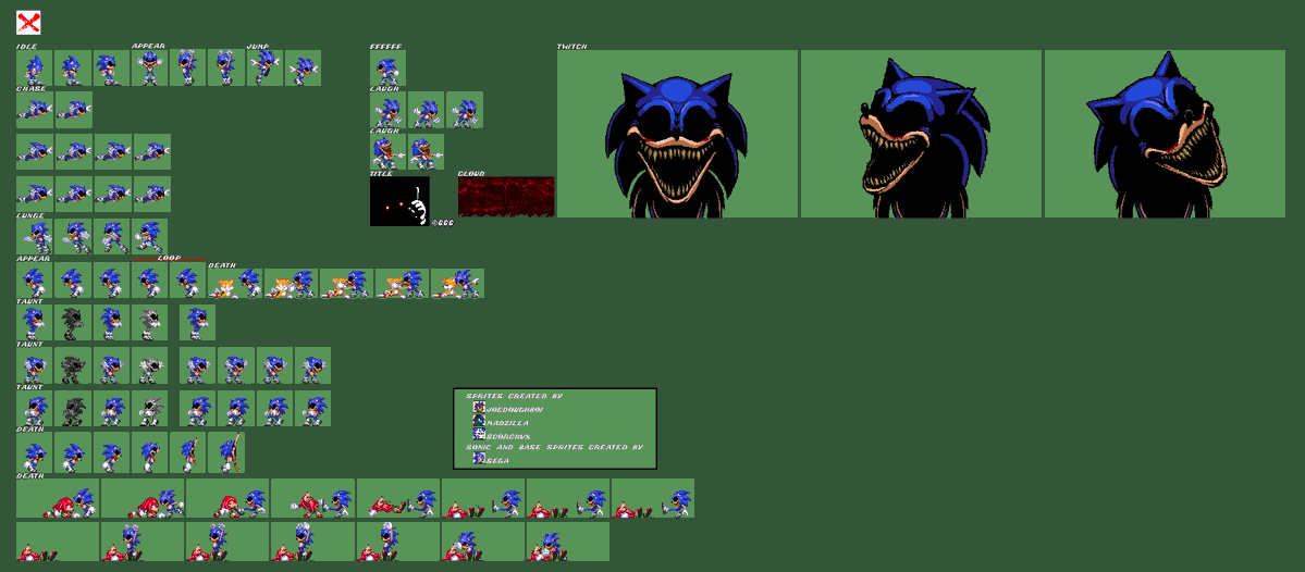 Create meme metal sonic sprites, sonic exe sprites, sonic sprites for rpg  - Pictures 