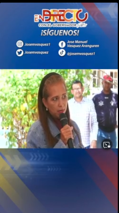 Únete al en vivo del gobernador <a href="/josemvasquez/">José Vásquez</a> instagram.com/gob.guarico/li… #GuáricoProgresaEnSalud
