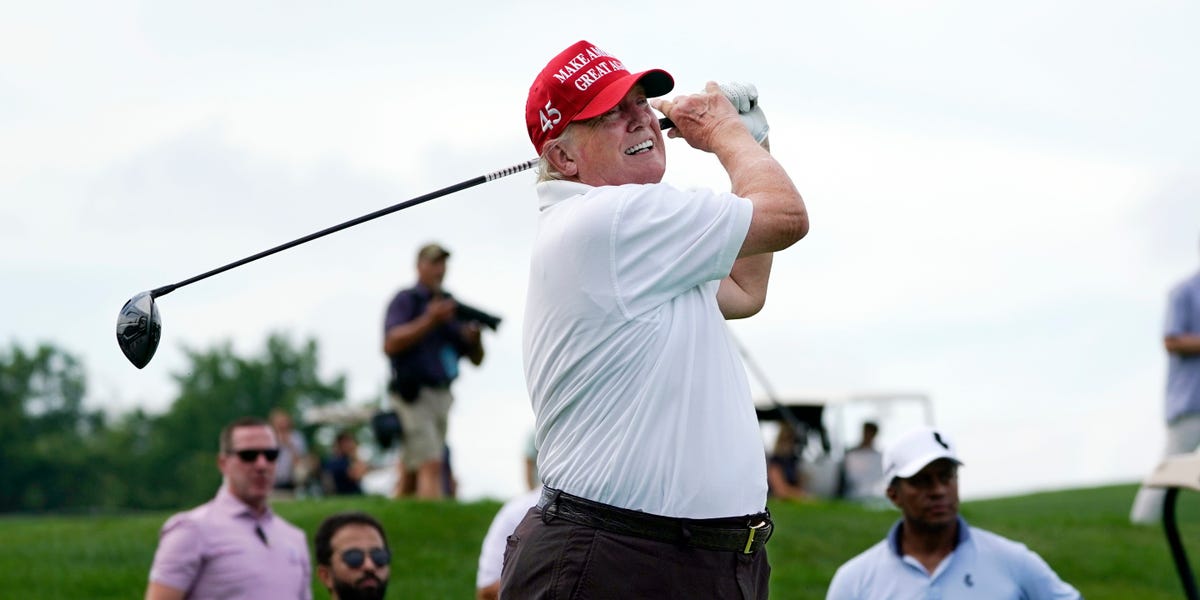 A $3, 755 gold golf club, Trump, the Prime Minister, Japan, several foreign gifts, House Democrats