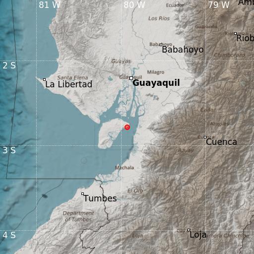 #SISMO ID:igepn2023fkei Revisado 2023-03-18 12:12:53 TL Magnitud: 6.5 Profundidad: 44 km, a 29.12 km de Balao, Guayas, Latitud: -2.78 Longitud:-79.93 Ecuador. Sintió este sismo? Repórtelo en bit.ly/3YYD4Td