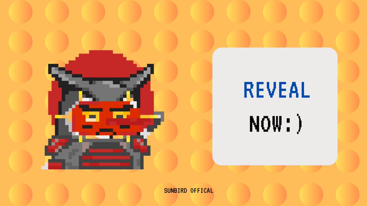 sunbirdwrld's tweet photo. Degens are so fomo guys🌞
NOW YOU CAN REFRESH YOUR NFT>< https://t.co/XsxhzvKohj