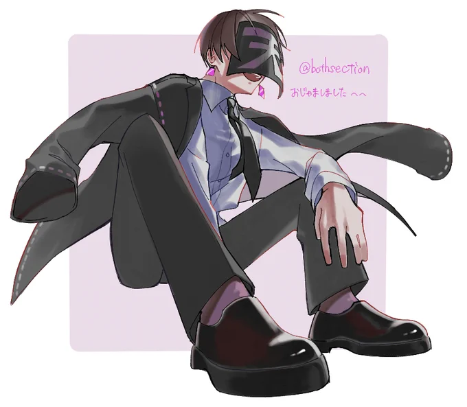 相互の絵チャにお邪魔しました! 闇🈗 