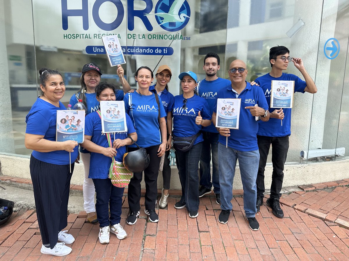 artistalisbeth's tweet photo. Desde el Hospital HORO en Yopal seguimos trabajando por la salud de los Casanareños y los Colombianos #MiSaludEs ⁦@PartidoMIRA⁩ https://t.co/mhqidjwsMU