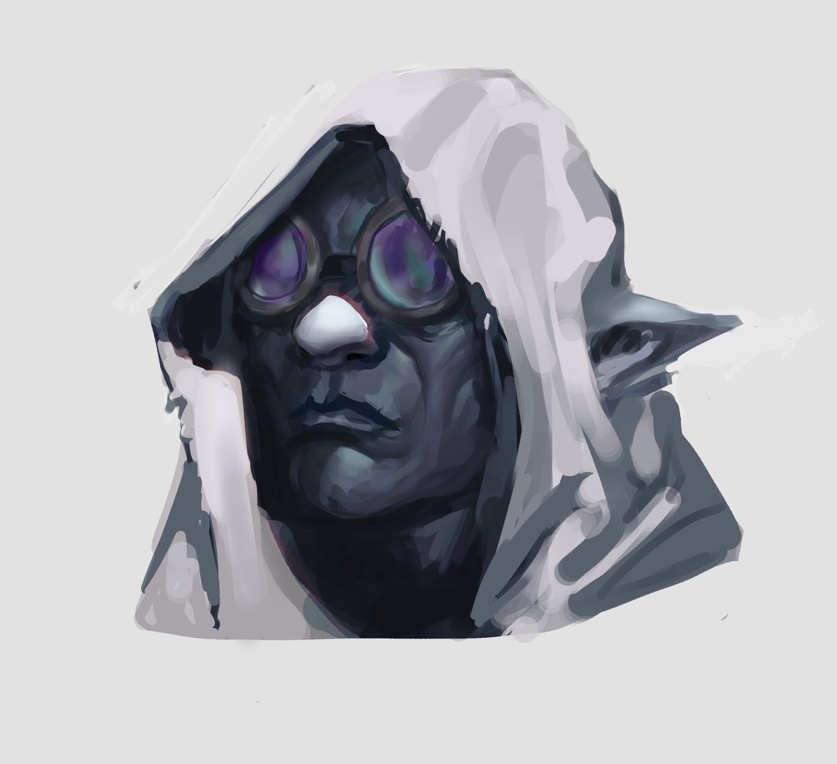 sunpunch_'s tweet photo. Recent D&amp;D portraits for a campaign #DnD https://t.co/Z1QjSHd5mk