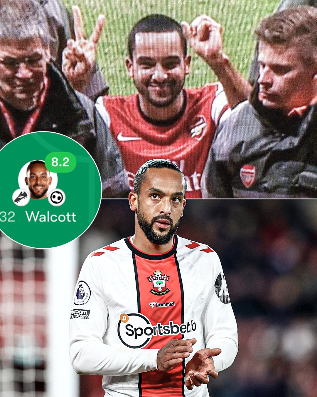 ESPN FC on Twitter: "Theo Walcott had a goal and an assist for