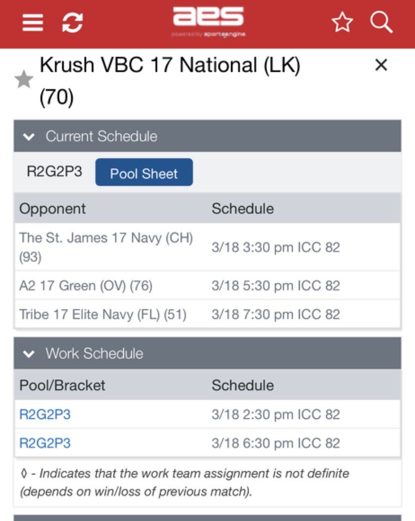 Here’s the schedule for Day 2! So excited!