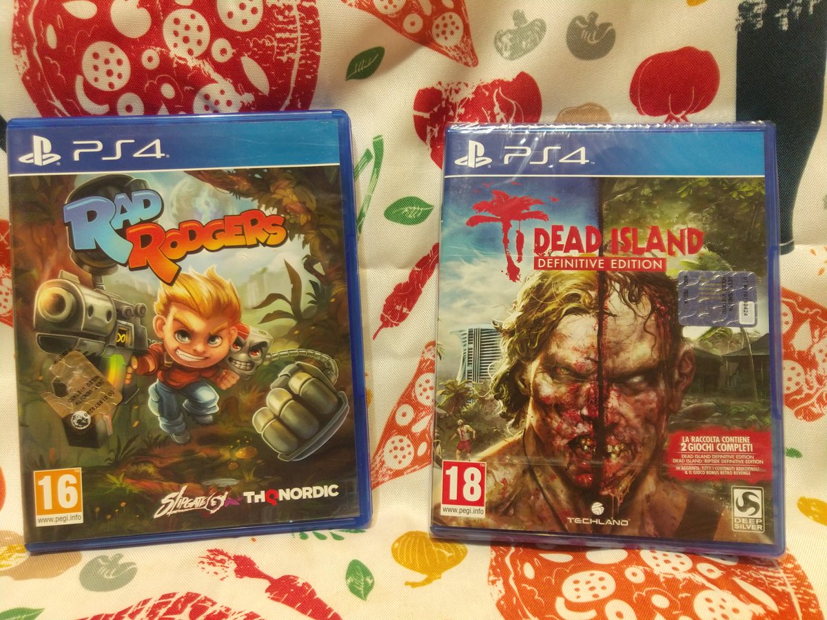 CynicEma's tweet photo. Ultimi acquisti. Era un po' che non compravo #videogiochi #PS4 🎮
#RadRodgers perché quella merda di edizione digitale (aggiornata) non permette di prendere tutti i trofei 🏆 € 3,90+5,00 usato su eBay.
Invece #DeadIsland, nonostante non sia un estimatore (giocato su #PS3), ⤵️ https://t.co/CpQsJViK7c