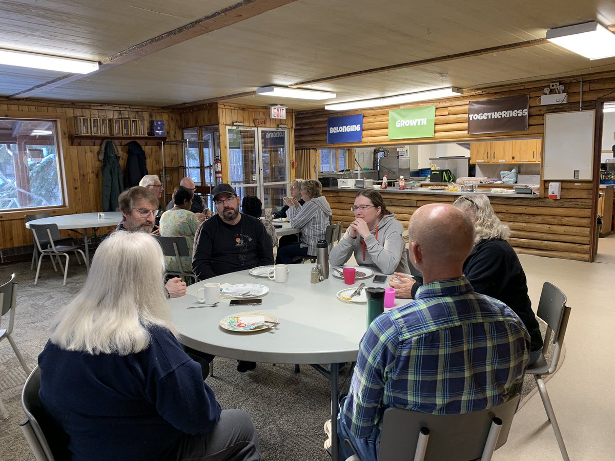 abtbishoplarry's tweet photo. Wonderful to gather with Synod Council members, staff and guests for the March 16-18 retreat at Camp Kuriakos, Sylvan Lake. Wonderfully gifted leaders, colleagues and friends. Grateful! #abtsynod #myelcic https://t.co/itU37xXjBf