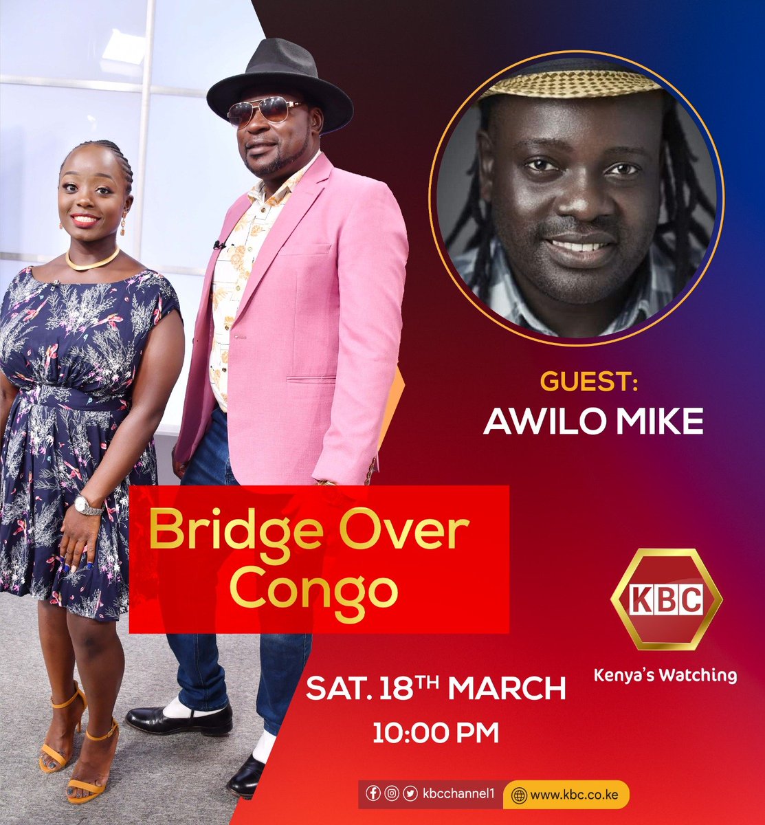 ya_mfumu's tweet photo. Let's do rumba tonight on kbc channel 1 tv from 10pm, Our guest is awilo mike of jamnazi Africa.#bridgeovercongo https://t.co/PQgo2WCAH1