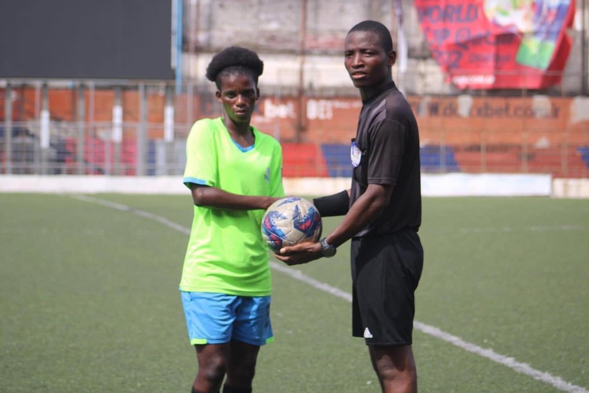 esohnasports's tweet photo. MBASSEY SHOW 🪄 

🇬🇲 Queen Scorpion International Midfielder Mbassey Darboe Scored A Hat-Trick In The 2nd, 10th &amp; 68th Minutes Respectively In Her Side Determine Girls FC 6-1 Victory Against City Academy In The Liberia Women’s Top-Tier League https://t.co/YmcOyjxge8