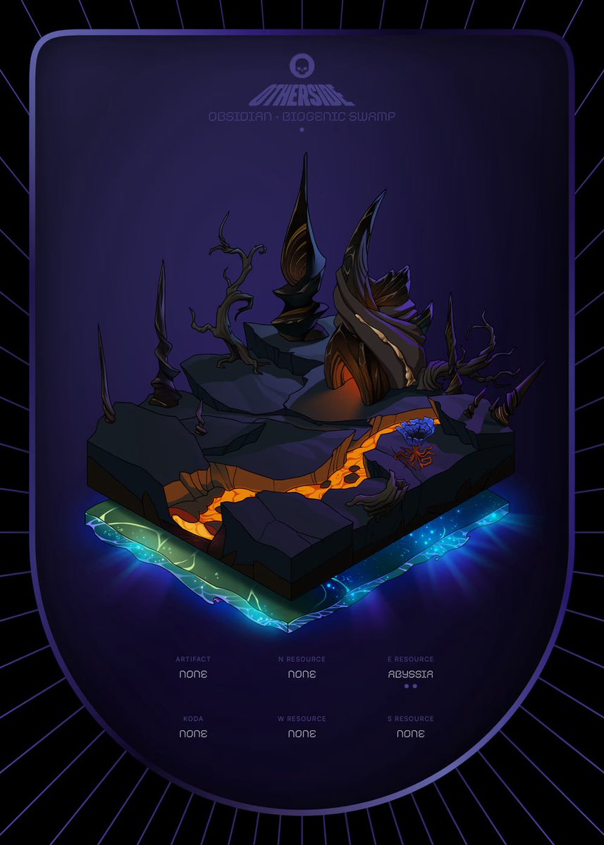 Queenkayx1's tweet image. Snagged this beaut. 2* Abyssia on sediment 2 and on Bio 😉❤️ I just LOVE Obsidian! And somehow, I am still the floor for Abyssia 🤔 @OthersideMeta #5232