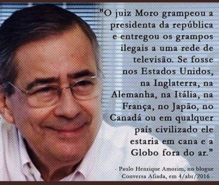 RenatoRenzo7's tweet photo. @SF_Moro Vc não tem vergonha não? https://t.co/nfz9o8uIbH