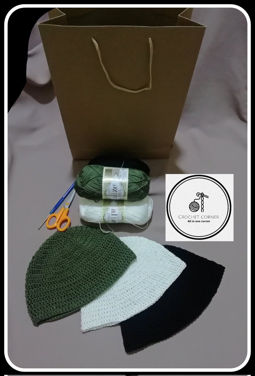 Crochetcornersd's tweet photo. طواقي صلاه👌

Crochet corner,all in one corner 🖤 

#crochet #crochetpattern #handmadegifts #classy https://t.co/MncNslSNQ2