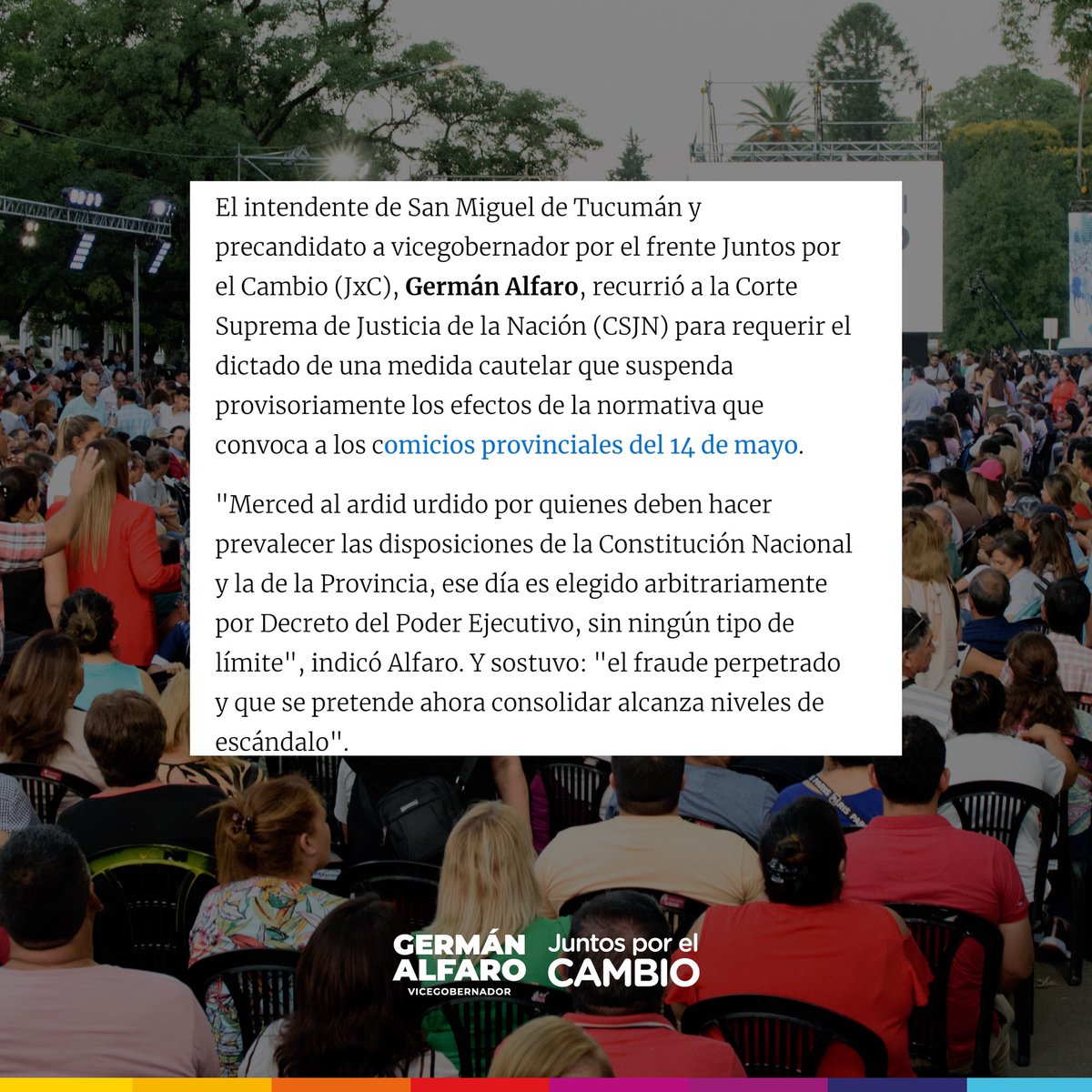 alfarogerman's tweet photo. No vamos a permitir que el gobierno provincial siga violando la constitución a su antojo. 

#PresentaciónJudicial #Basta #Cambiemos #JxC https://t.co/XQZYEqZPVW