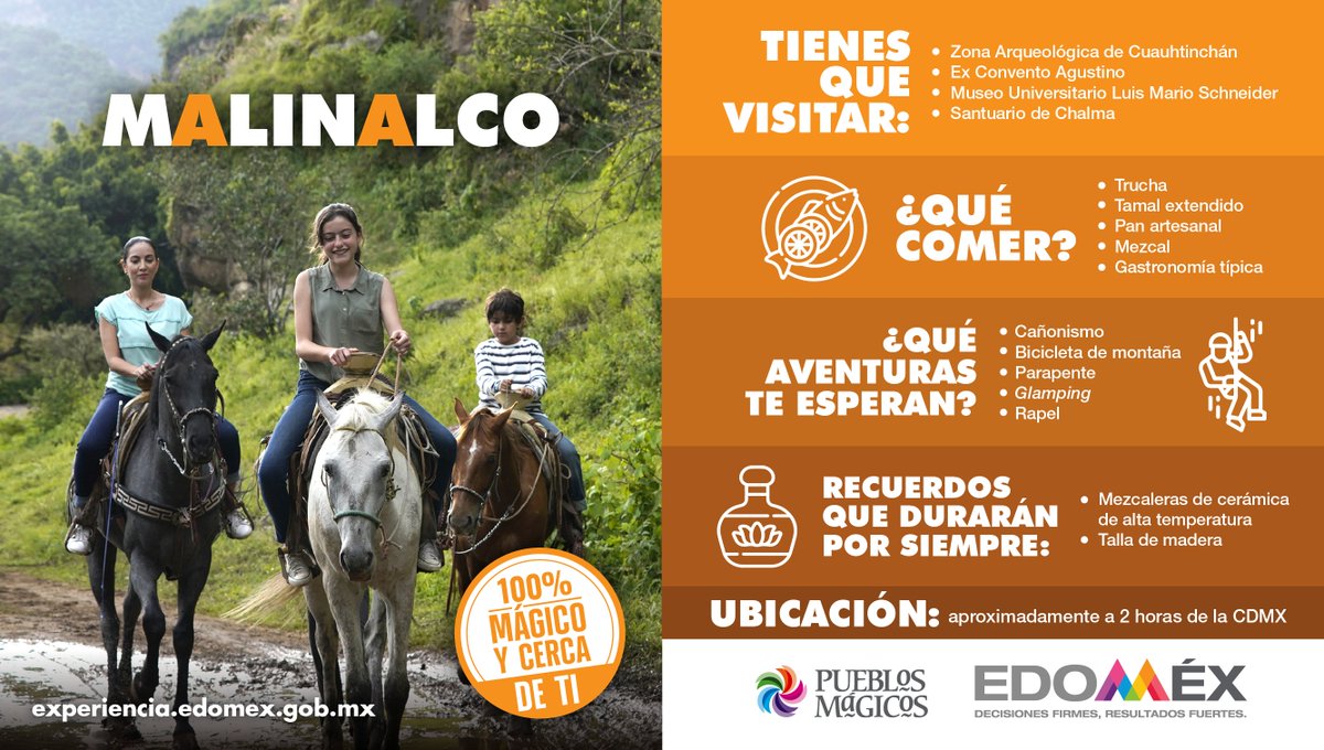 Este fin de semana largo, #Malinalco te espera. Disfruta del acervo y arquitectura del Museo Dr. Luis Mario Schneider y el Convento Agustino de la Transfiguración. Deleita una rica comida en el Corredor Gastronómico Las Truchas. #PueblosMágicosEdoméx 👉🏻experiencia.edomex.gob.mx