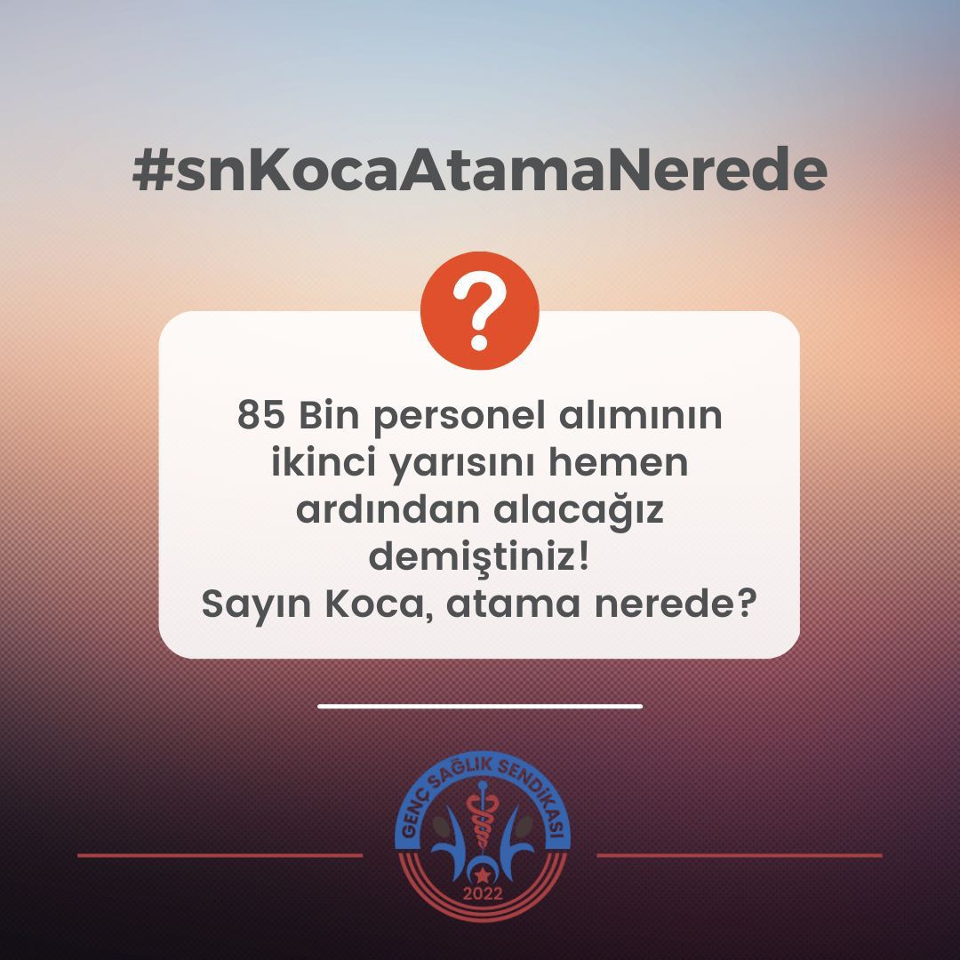 terazibiri's tweet photo. Hakkımız olan atamayı,müjde diye bekler olduk.

@drfahrettinkoca
#snKocaAtamaNerede https://t.co/o9OFOE9d2c
