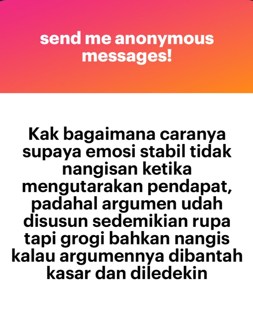 Gue punya tips, tapi ini dari praktik dan pengalaman personal gue siih jadinya mungkin bisa works atau gak works di orang lain hehe but let me share it anyway😁 anggep aja salah satu referensi gitu yaa~

[a thread] #opinicania