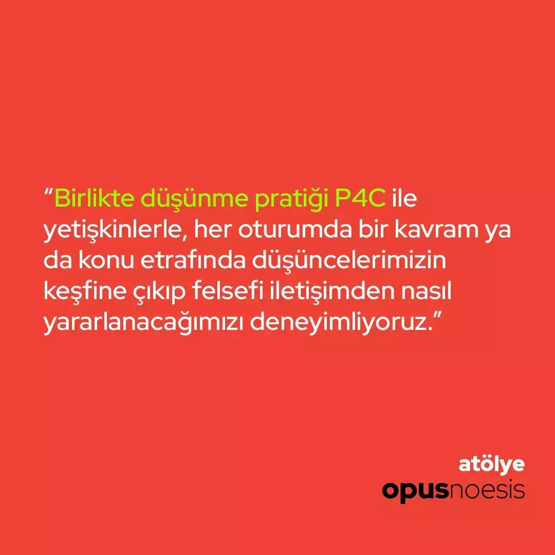 OpusNoesis's tweet photo. Atölyeye katılmak için: https://t.co/cC7Xe6mgfC
#opusnoesis
#hayatadokunanişler
#çocuklarlafelsefe
#yetişkinlerlefelsefe
#p4c
#felsefiiletisim
#uygulamalıfelsefe
#Philosophy 
#atölye
#felsefe https://t.co/XVrHBx5prP