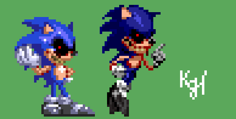 KostyaGame the fox / bruh on X: #Project2011 #sonicexe #pixelart