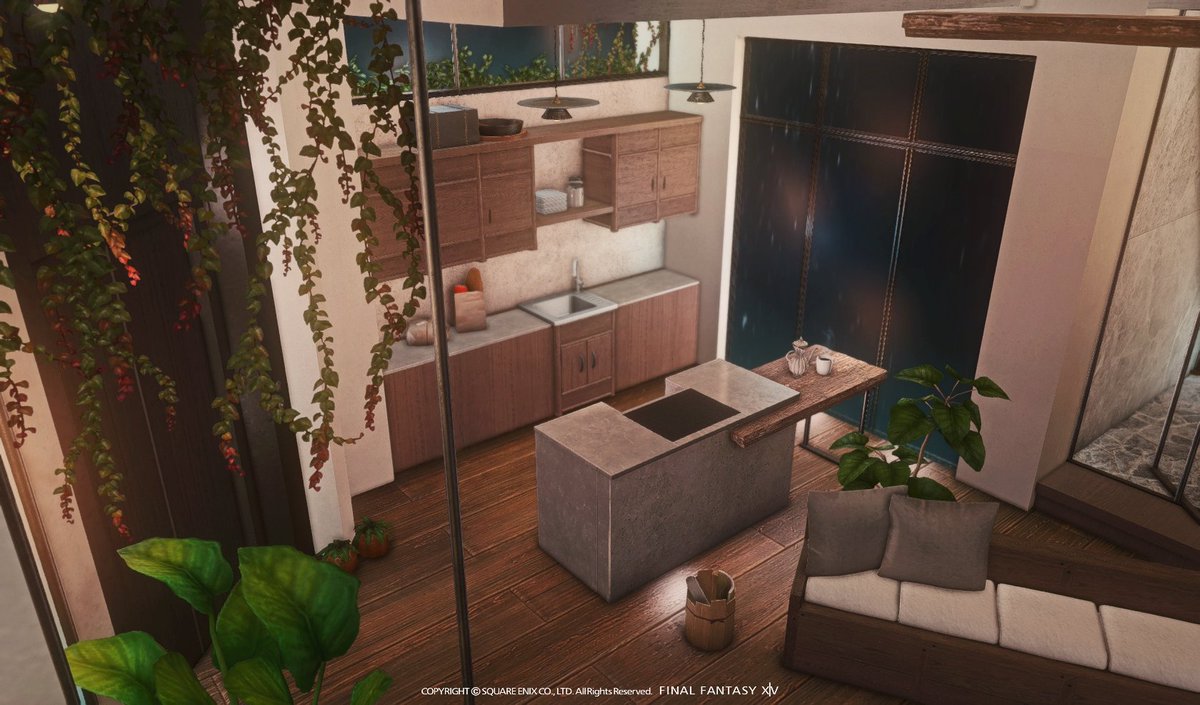 RirikoSoph's tweet photo. 【L size】

「Blue Rainy Night」

Elemental-Aegis-Mist-27-35

#FFXIV #ffxivhousing 
#FF14ハウジング #FF14housing 
#HousingEden #hgxiv https://t.co/8fzJsOfolZ