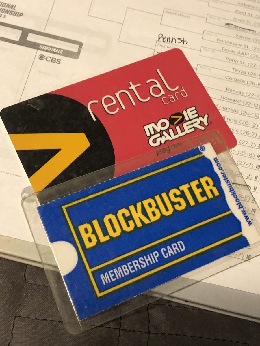 DM_Thorkin's tweet photo. Ah, the good ole days! #bekindrewind #blockbuster #movienight https://t.co/63PX1sAaL9