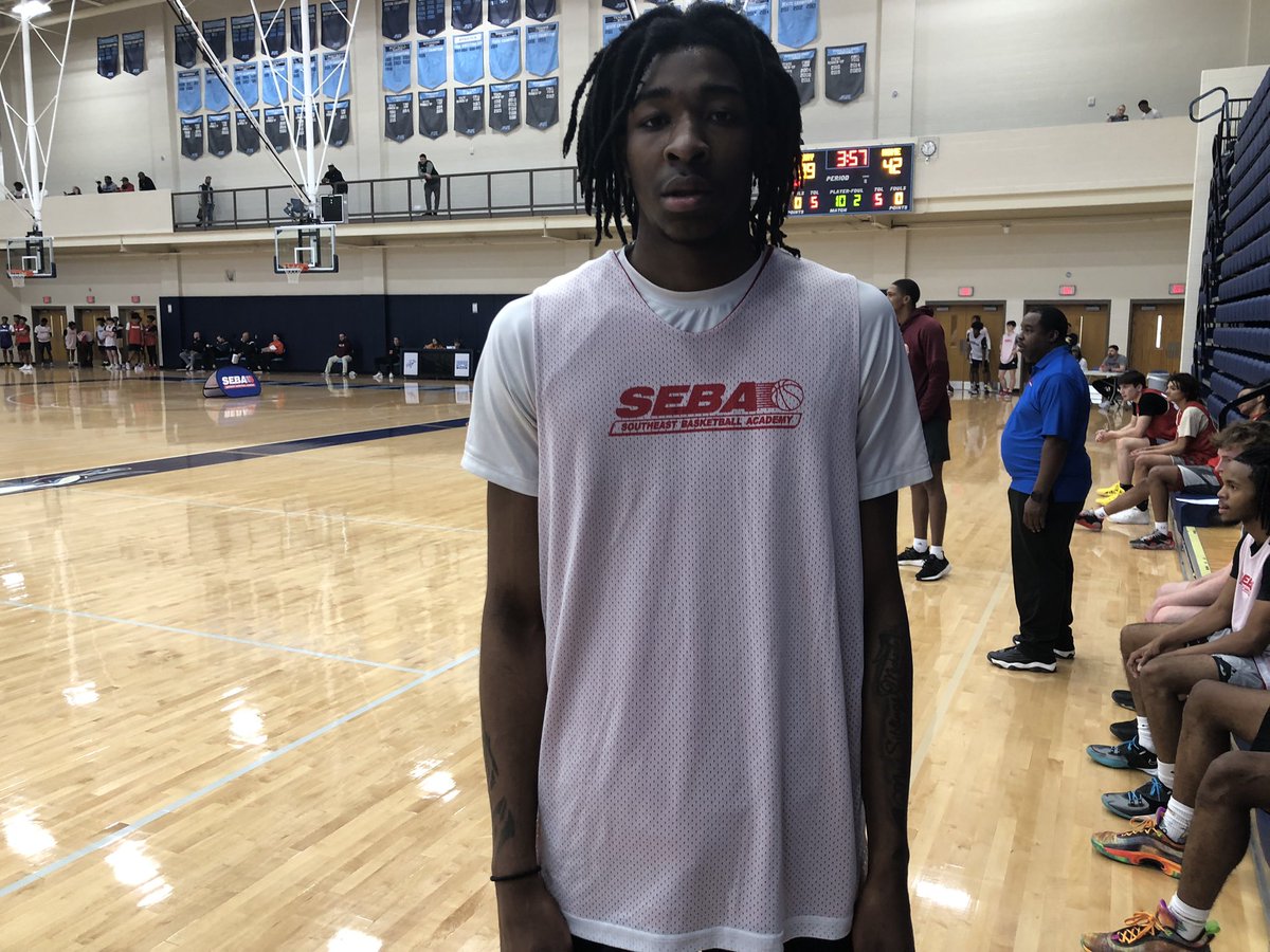 SEBARoundball's tweet photo. SEBA Senior Showcase Game 2 Standouts included:

Damjan Simun (King’s Academy TN)

Mekhi Sherman (North Cobb)

Amar Lane (Quality Prep NJ)

Chase Hill (Rockdale County)

Eli Fitzgerald (Northgate)

Camarion Johnson (Brunswick) https://t.co/JiLrVqAB8n