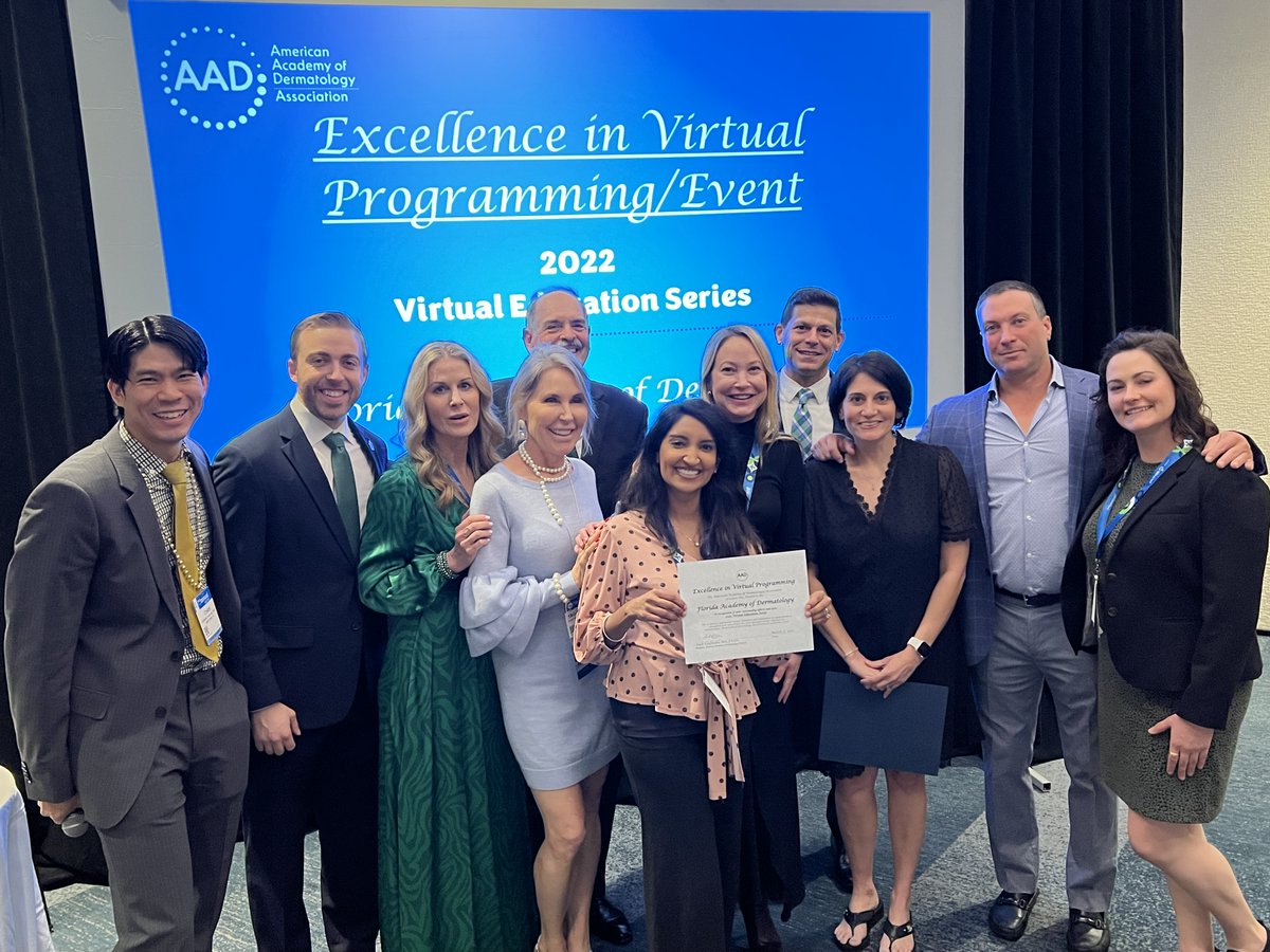Florida Academy of Dermatology tweet media
