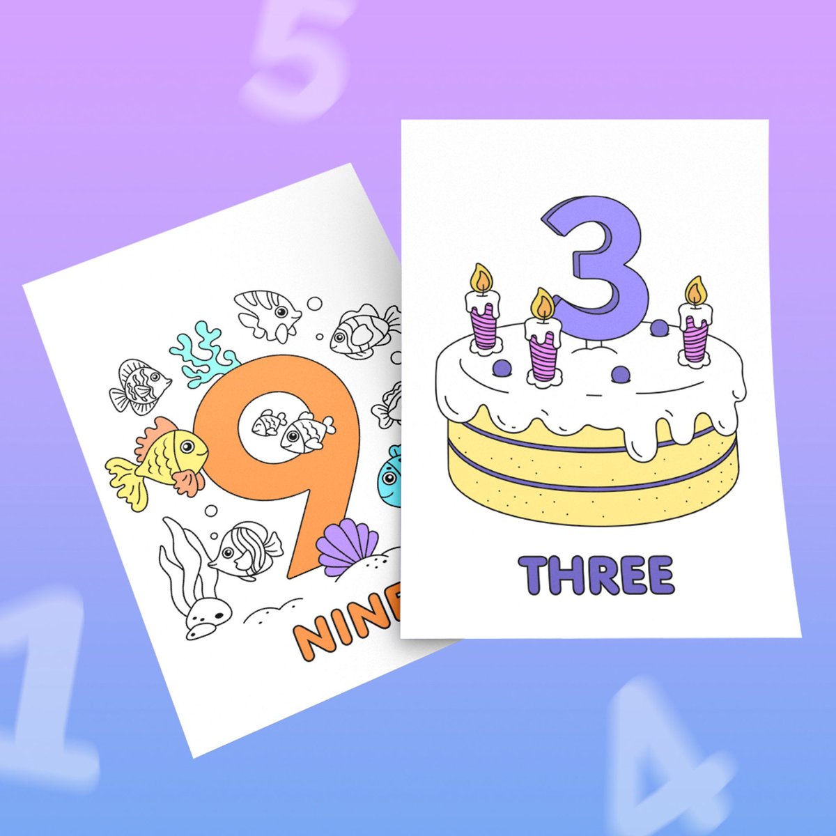 🎉 Exciting news! Our latest printables are here to make learning numbers fun and easy for your little ones. 📚🔢 
Don't wait, download them now and watch your child's confidence in numbers soar! 🚀 
bit.ly/3JMEg81
