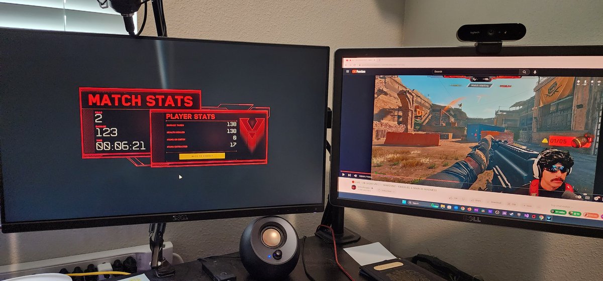 There's nothing like watching the 2 time <a href="/DrDisrespect/">Dr Disrespect</a> while dropping into #DEADROP
First game in, and damn I feel good.