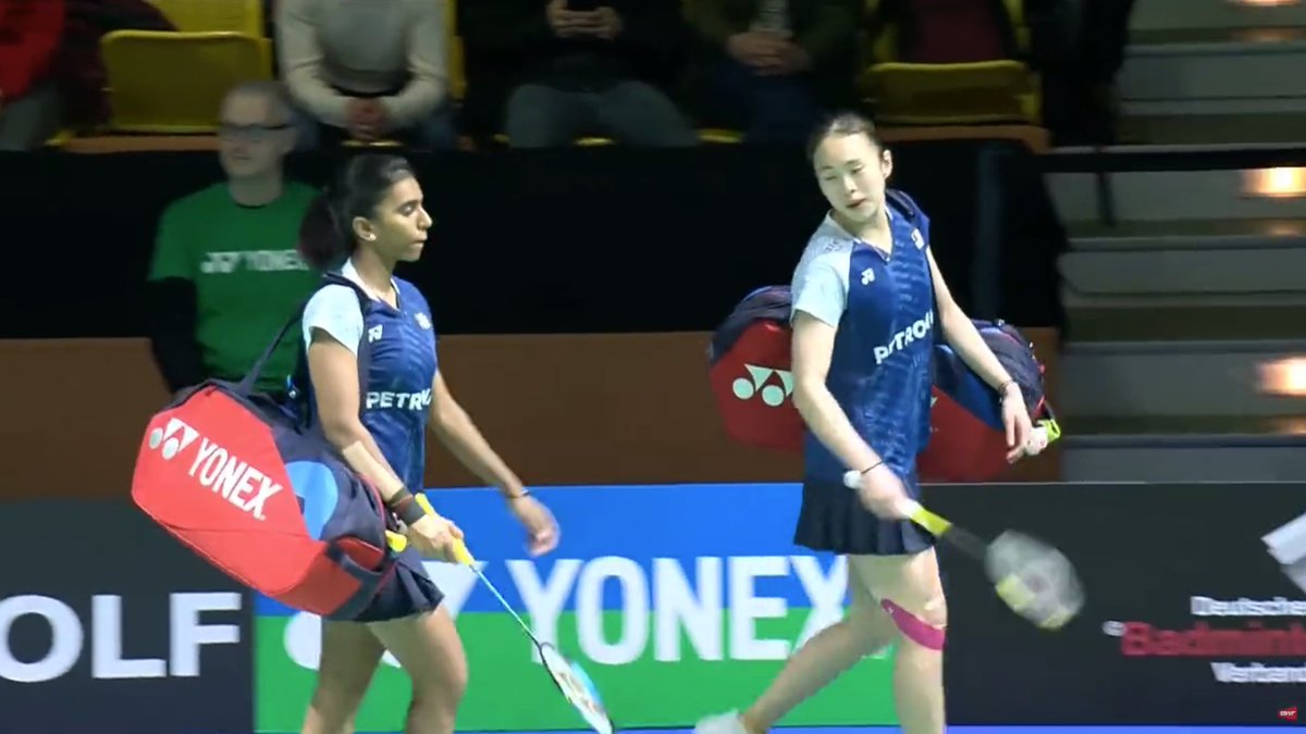 craigansibin's tweet image. YONEX German Open 2023
[HSBC BWF World Tour Super 300]
📍 Mulheim, Germany 🇩🇪
🗓️ 07 -12 March

Women&apos;s Doubles
🥉 🇲🇾 Pearly Tan / Thinaah Muralitharan

Match Recap: 

#BadmintonMalaysia #GermanOpen2023