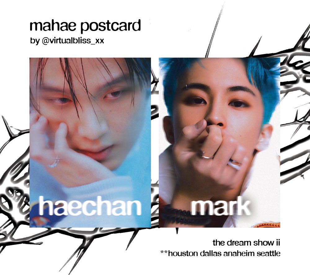 virtualbliss_xx's tweet photo. wouldn’t be me to do something without mark….

postcards are matte &amp; double-sided (5” x 7”)

show me both of their photocards on the day of and it’s yours… limited to 5 per stop fcfs 👍🏼 https://t.co/wyByT8bA1W