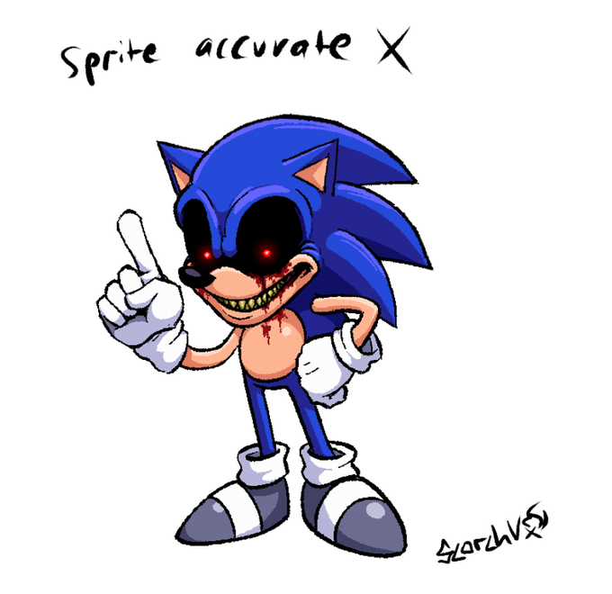 JobDoughBoi on X: SONIC.EXE - Official sprites