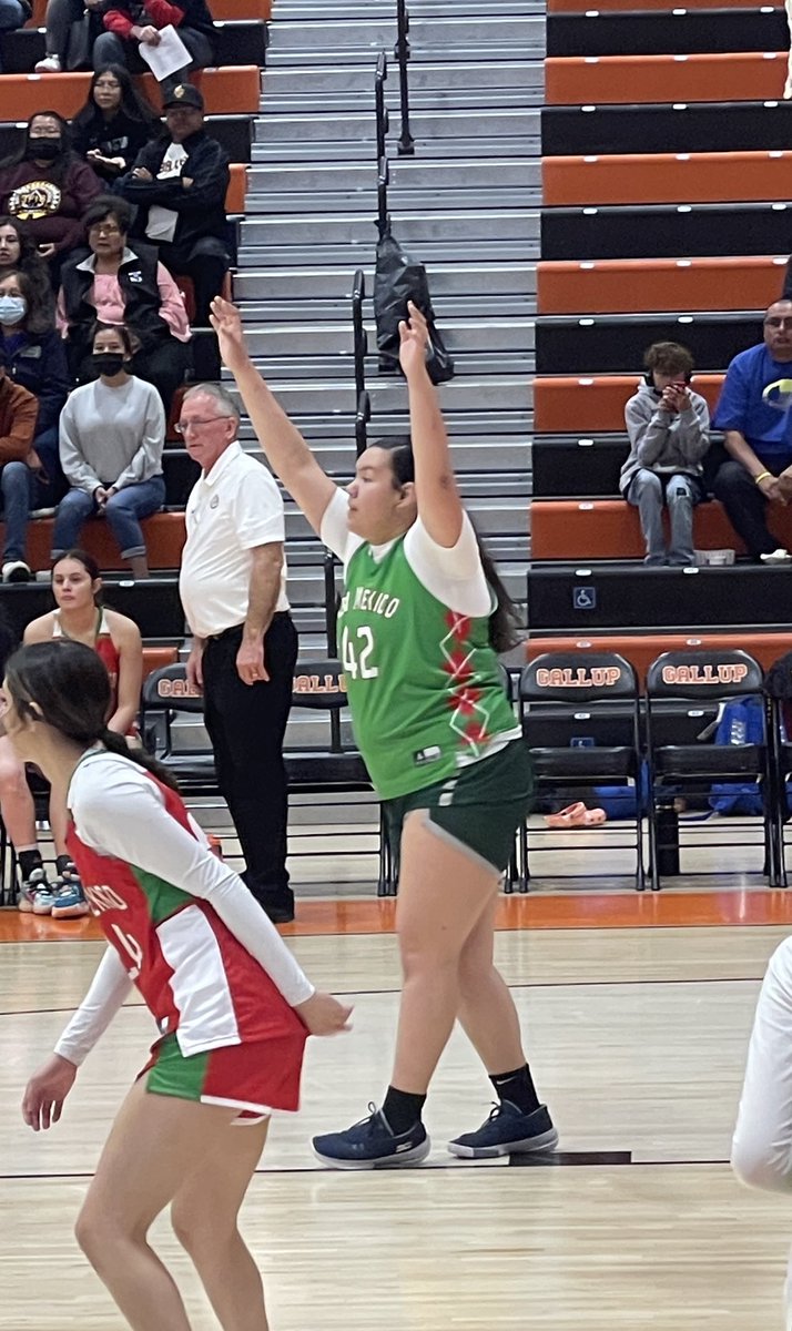2023 NM 5A Girls Basketball All Star game. #RamFamily #representing #greenteam #rrhs #bestcoachever #gojulia