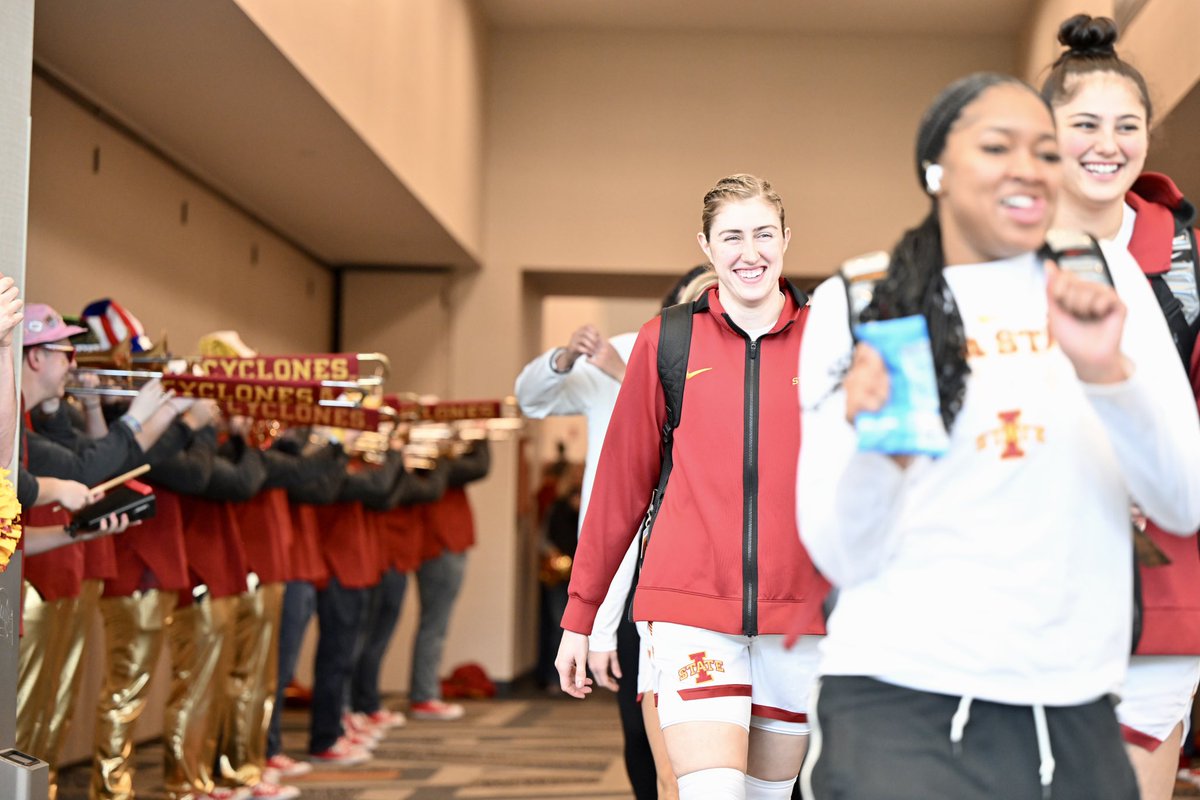 CycloneWBB's tweet photo. Thanks for the love Cyclone Nation! ❤️💛

Next stop: Thompson-Boling Arena!

🌪️🏀🌪️ https://t.co/AdTWwUq9DV