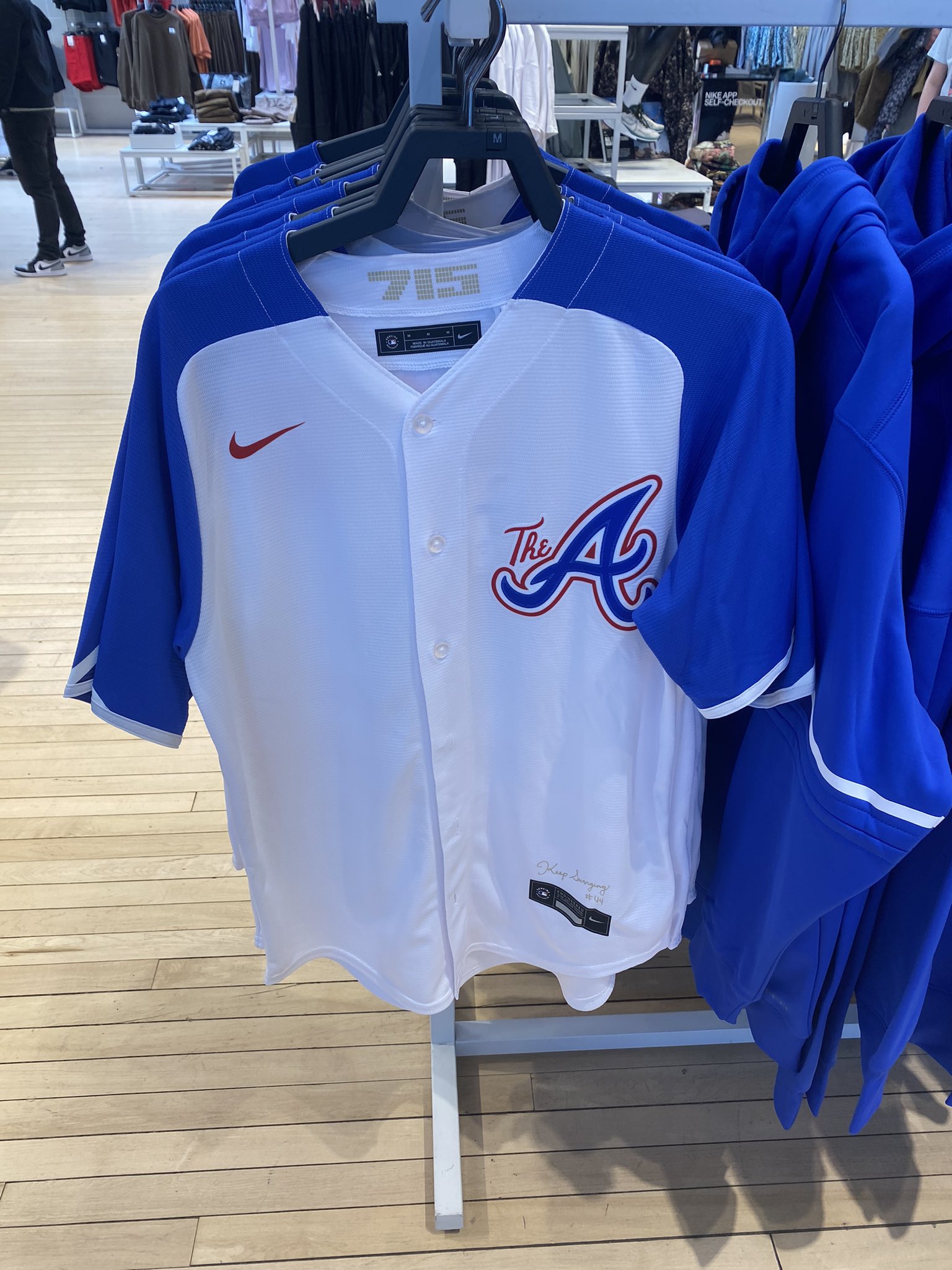 George on X: Currently at Nike Atlanta Braves city connect