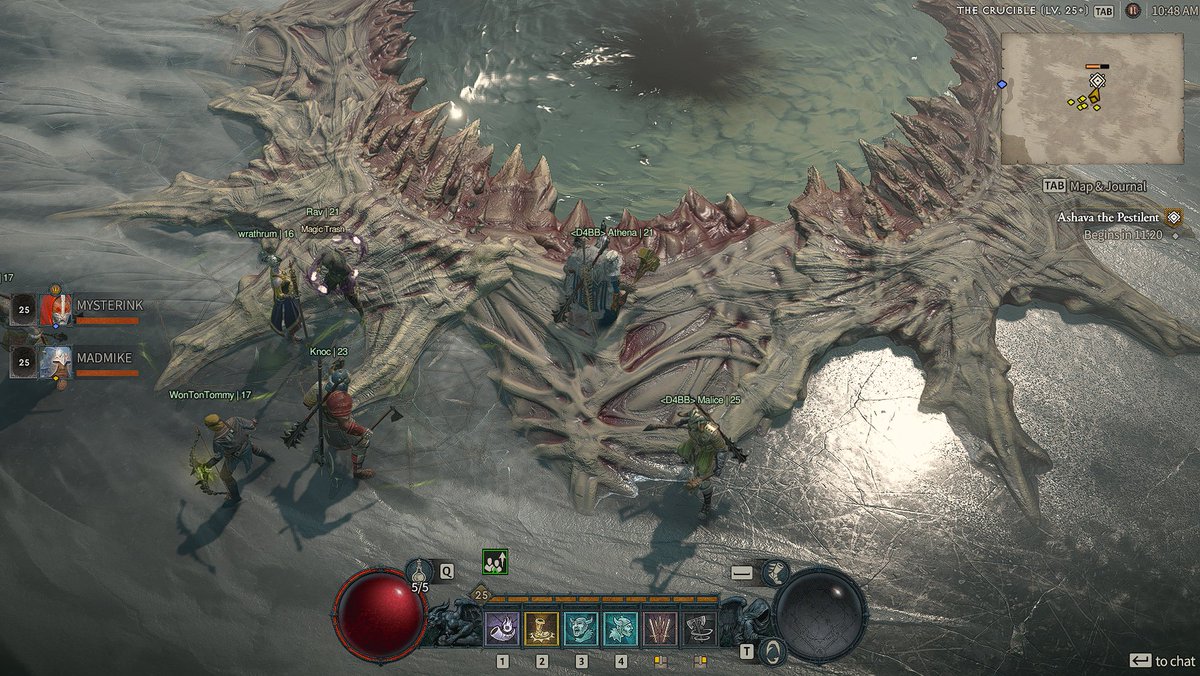 MadMikeBlvd's tweet photo. #DiabloIV World Boss Starting in 10min https://t.co/k5wzdcsJbk https://t.co/o08UQ8NmOe