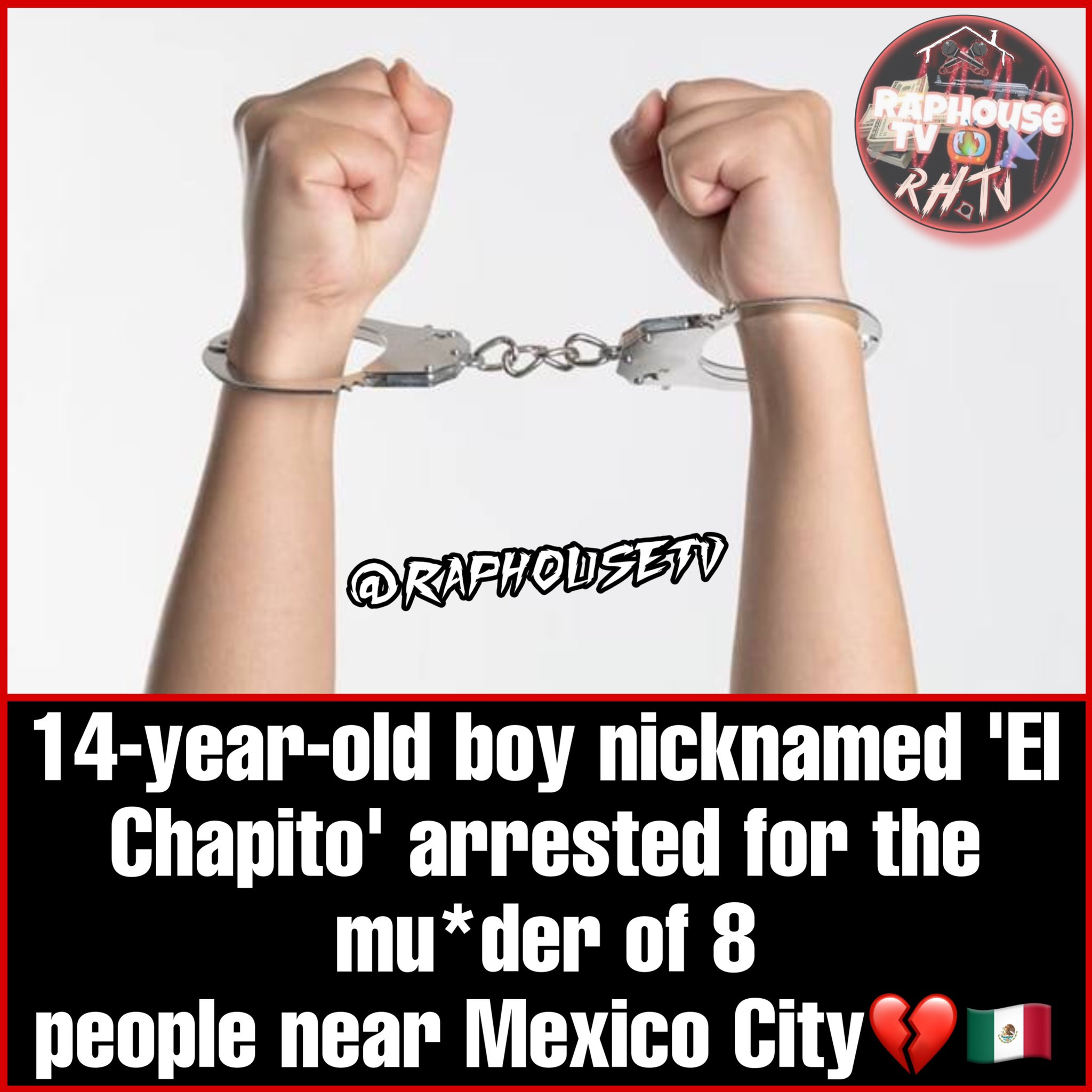 Raphousetv (RHTV) on Twitter "14yearold boy nicknamed 'El Chapito