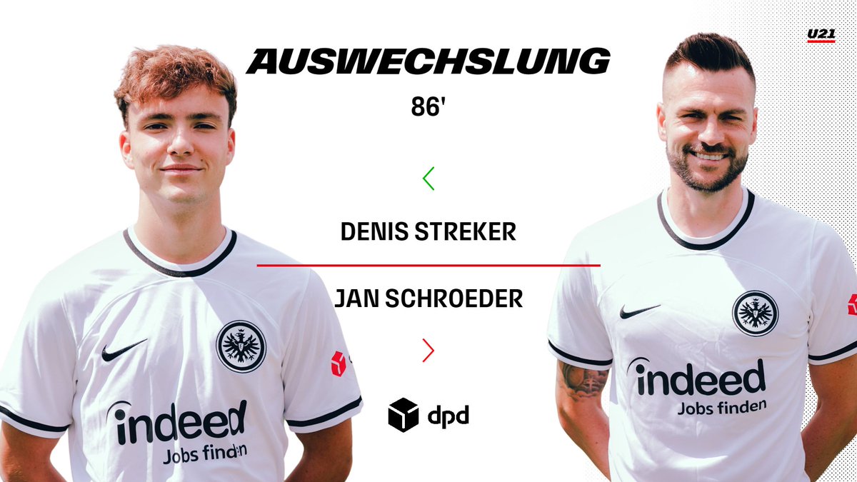 eintracht_lz's tweet photo. Nochmal ein Wechsel: Denis Streker kommt für Jan Schroeder.
____
⏰87. | #SGE | #sgeU21 | #TGFSGE 3:2 https://t.co/J8evgP1zl9