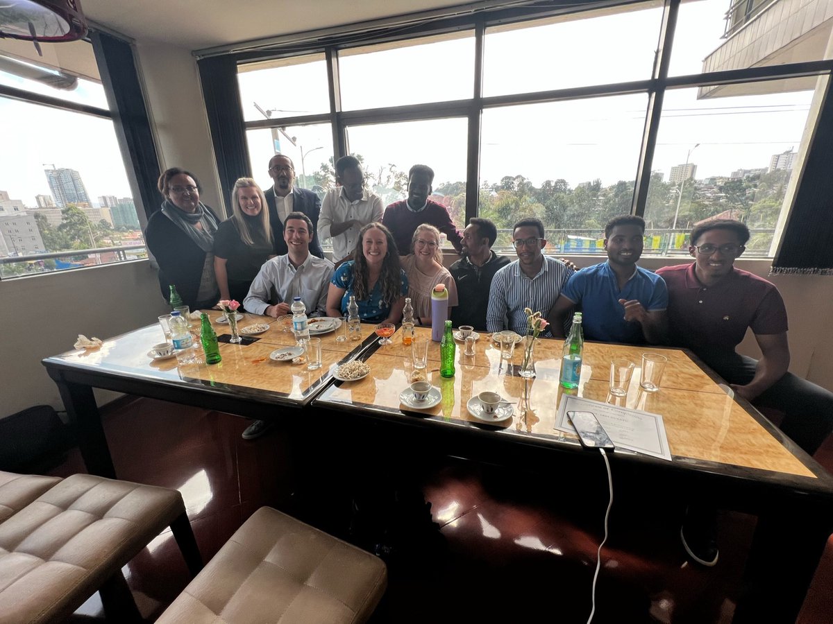 Benyam_Muluneh's tweet image. Incredible end to our training/workshop on the implementation of a national pediatric cancer registry in #Ethiopia! Such a privilege to have had 5 cancer centers represented & the trust/support of the MOH!
Also proud of our @UNCPharmacy trainees and colleagues. @UNC_Lineberger