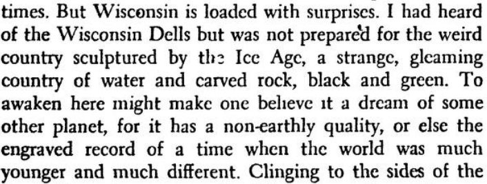 ngspano's tweet photo. John Steinbeck, Travels With Charley, 1962. #TravelWI  #IceAgeTrail https://t.co/ddE4CrFEQN