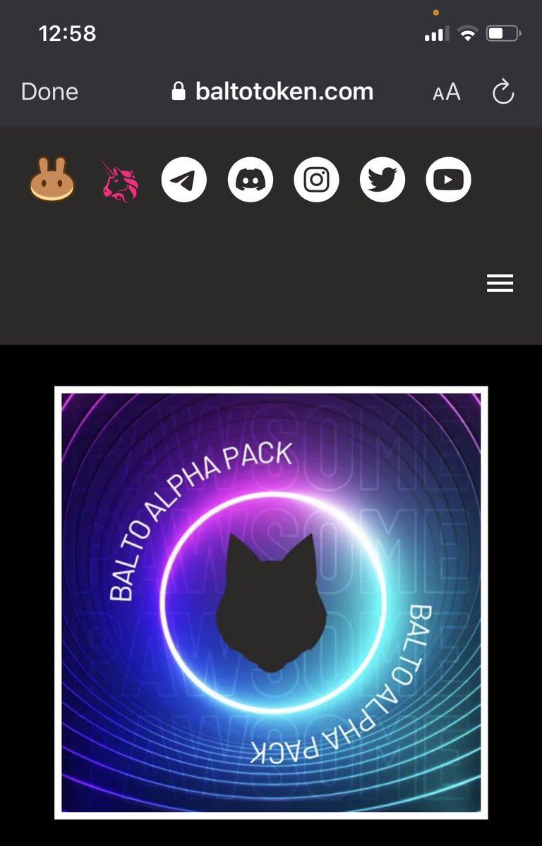 Pack mentality! Just won this Balto in @baltotoken's Phase 3 bounties! Adopt a pup at baltoalpha.com for your chance to win! #baltotoken #baltoarmy #nft #nftcommunity