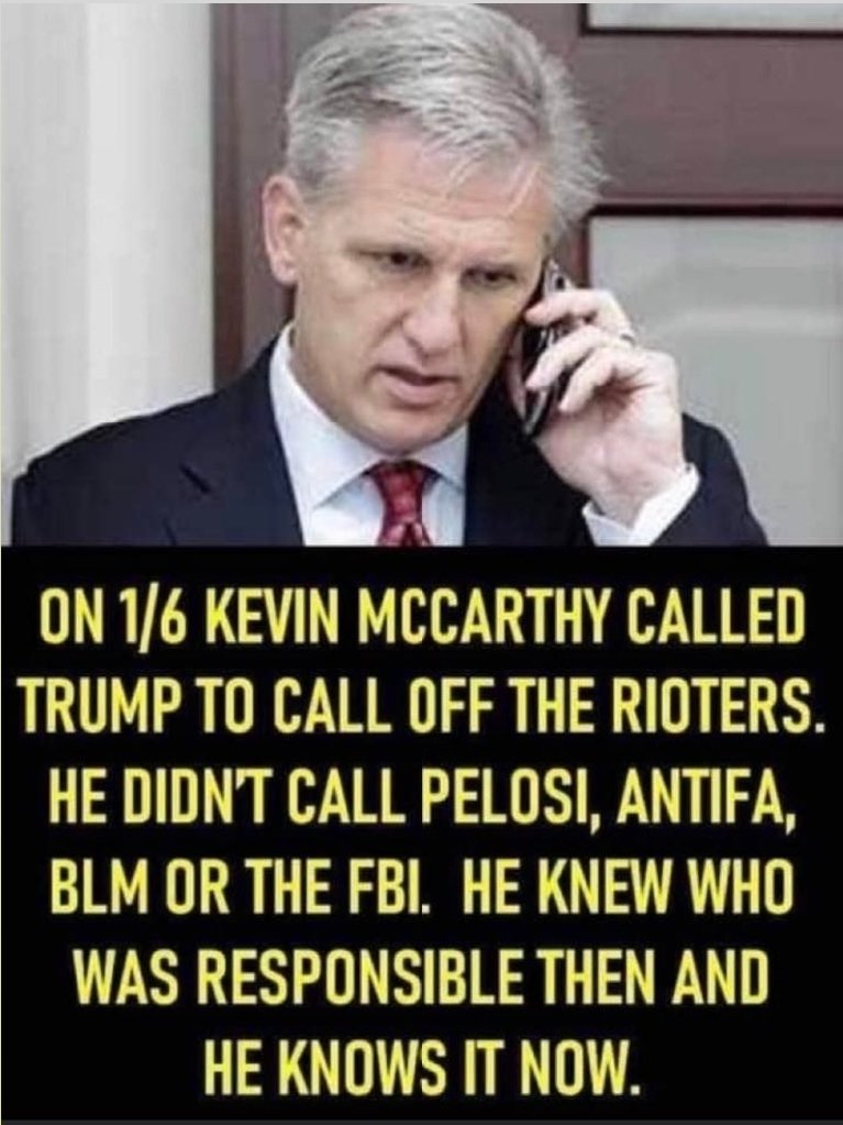 @SpeakerMcCarthy You are a liar, a coward, and a traitor to America. 
C U NEXT TUESDAY
#TrumpIsACriminal #TrumpTraitor #SeditiousGOP