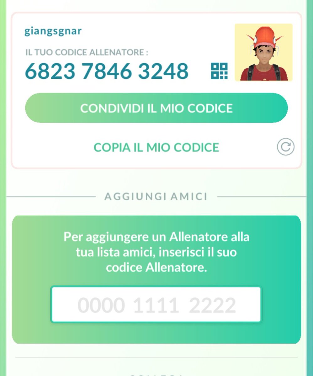 AlfonsoIzzo14's tweet image. This Is my code Pokemon go #PokemonGO #pokemongocode #Pokemon