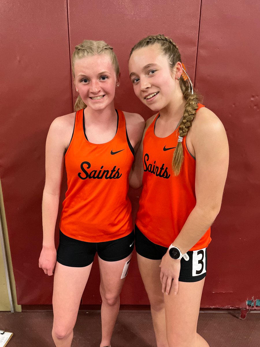STCE_CC's tweet photo. Saints Distance Team: 
1600 m run

Open race: 1st, 2nd and 3rd
JV Race: 1st and 2nd
Varsity Race: 2nd and 4th

So proud of your efforts today!!! https://t.co/PTt2rjk9wf