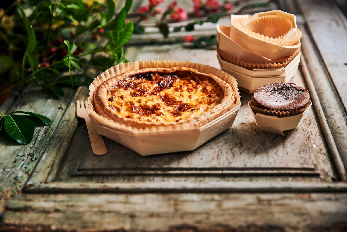 BioandChic's tweet photo. Try our Round Baking Mold with Liner for pies and cakes! Unlike aluminum pans, this baking mold is crafted from smooth wood that is biodegradable.
https://t.co/y10NXz597H
#BioandChic #EcoFriendly #DisposableTableware #Wood #BakingMold #BakerySupplies #Biodegradable https://t.co/C7XpFcLq92