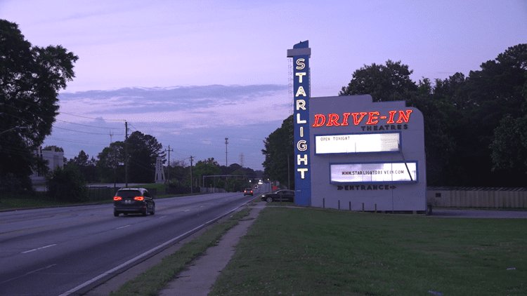 technique_cc's tweet photo. Looking for an Atlanta small business to support this weekend? Check out the Starlight Drive-In Theater! A touch of nostalgia and a popular new movie is bound to make your weekend memorable! https://t.co/s5jtDg7okJ