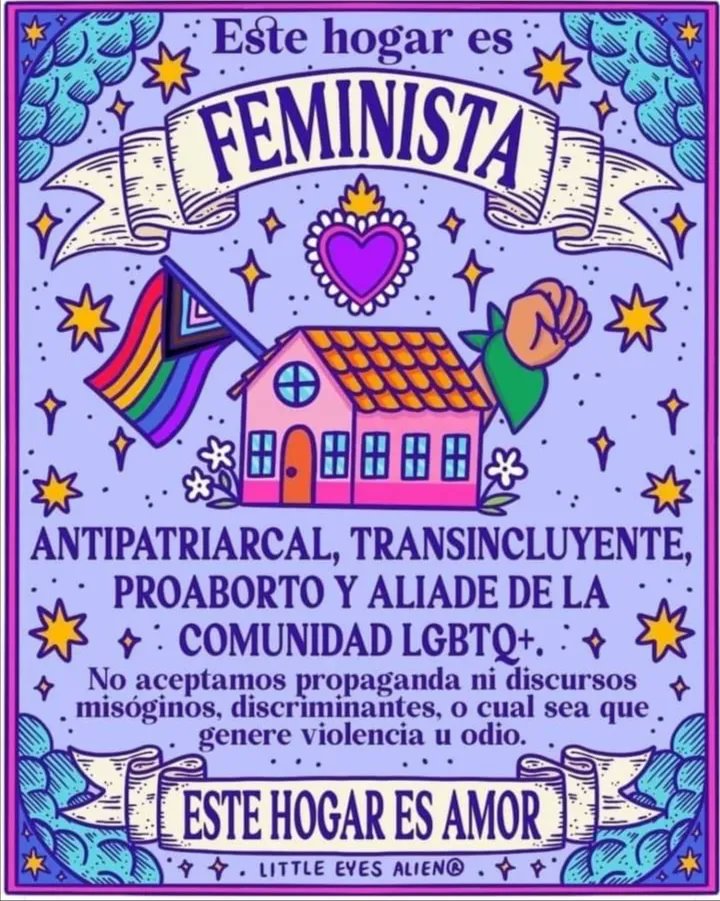 ilsb_ac's tweet photo. #FelizSábado
Feminismos incluyentes, diversos, amorosos, revolucionarios y por los derechos de todxs 💜🏳️‍🌈💥💚
🖼️  Little Eyes Alien https://t.co/aA5kgg7TYP